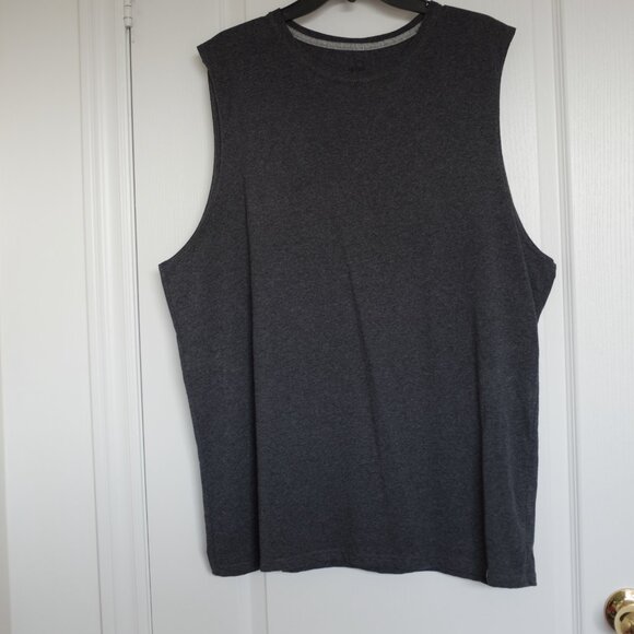 Russel athletics grey cotton performance muscle tank sleeveless size XL - Picture 2 of 8